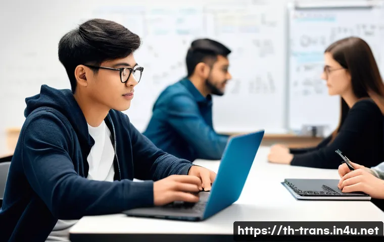 번역사 자격증 학원과 독학 비교 - **Prompt: The Diverse Paths of a Translator: Independent Study vs. Structured Learning**
    A split...